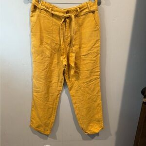 C&C California womens Yellow Chinos